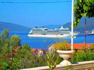 Апартаменты Villa Lastva Apartments Тиват Апартаменты-студио с балконом, вид на море (для 2 взрослых)-1