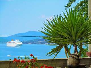 Апартаменты Villa Lastva Apartments Тиват Апартаменты-студио с балконом, вид на море (для 2 взрослых)-7